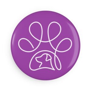 Pawrpose Button Magnet