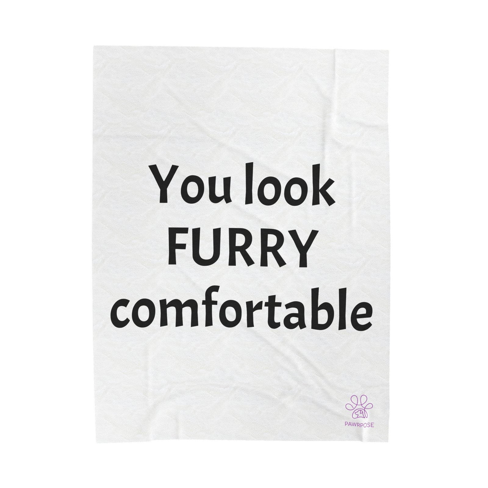 Pawrpose Velveteen Plush Blanket - Image 5
