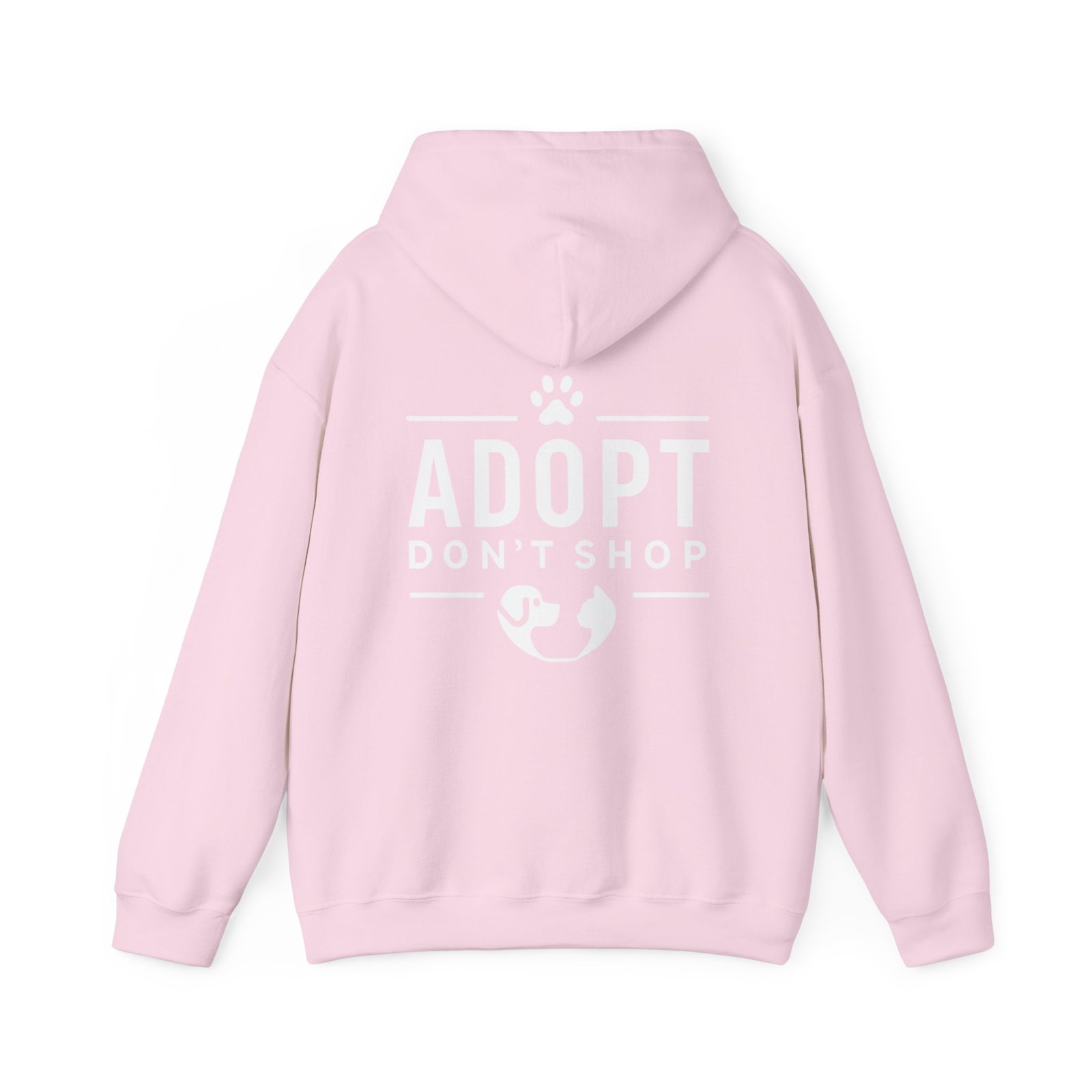 Adopt Don't Shop Hooded Sweatshirt by Pawrpose - Image 26