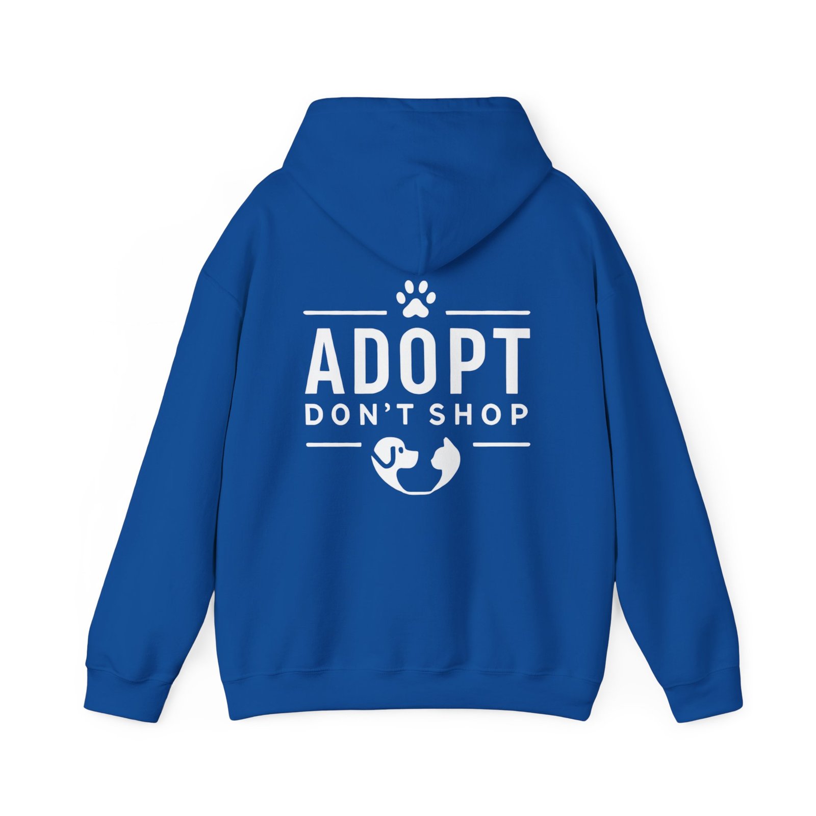Adopt Don't Shop Hooded Sweatshirt by Pawrpose - Image 17