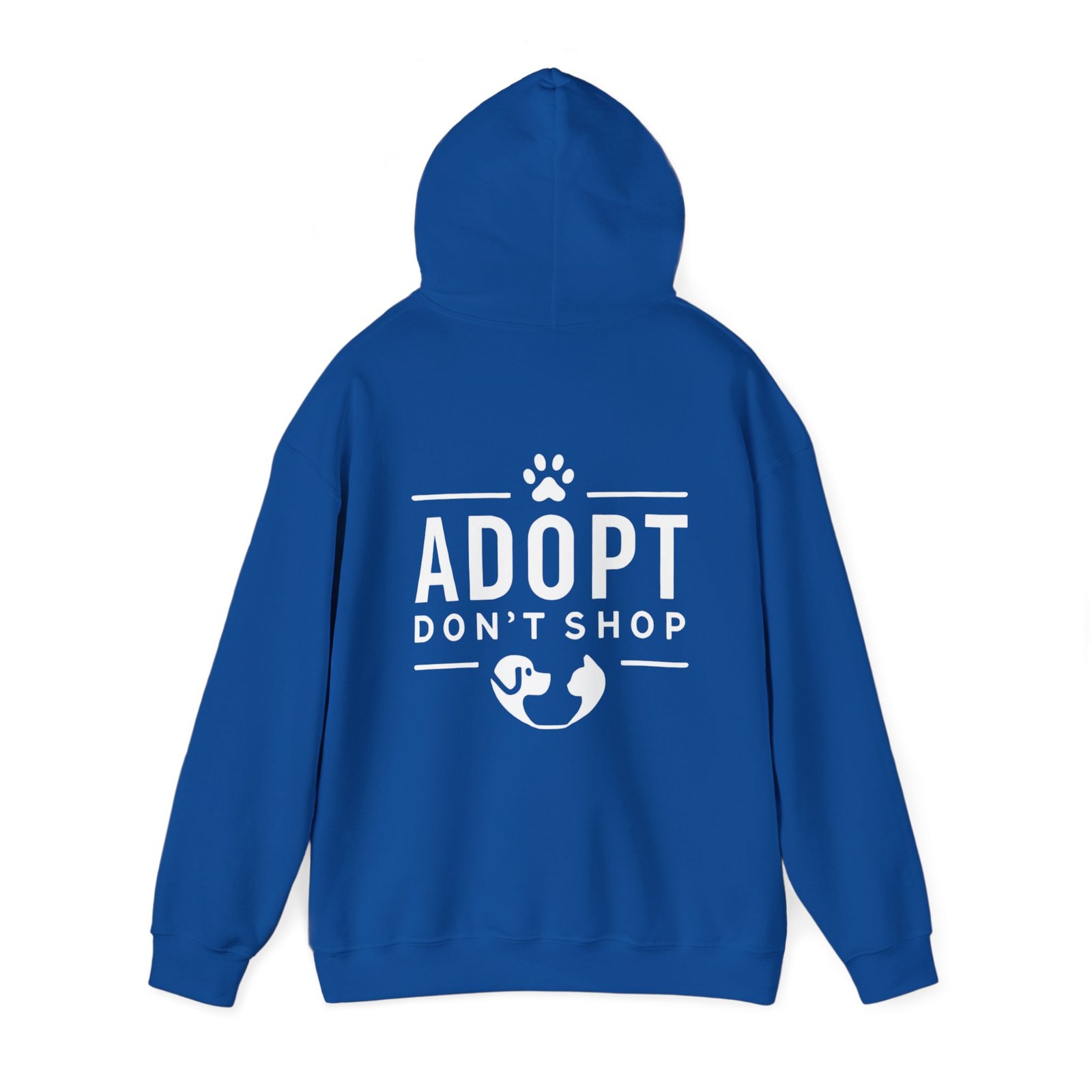 Adopt Don't Shop Hooded Sweatshirt by Pawrpose - Image 18