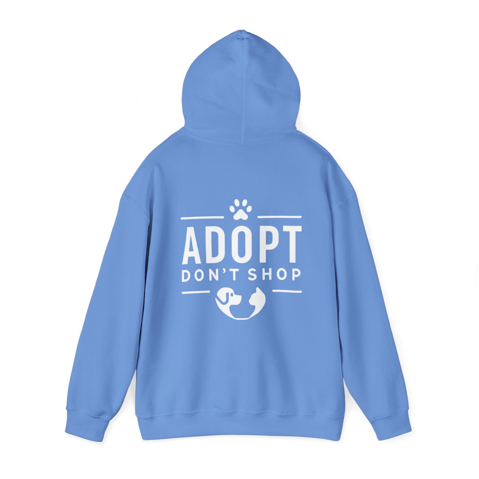 Adopt Don't Shop Hooded Sweatshirt by Pawrpose - Image 15